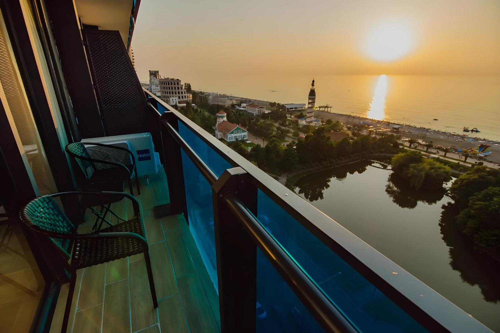 View From Above Orbi City Batumi Exterior photo