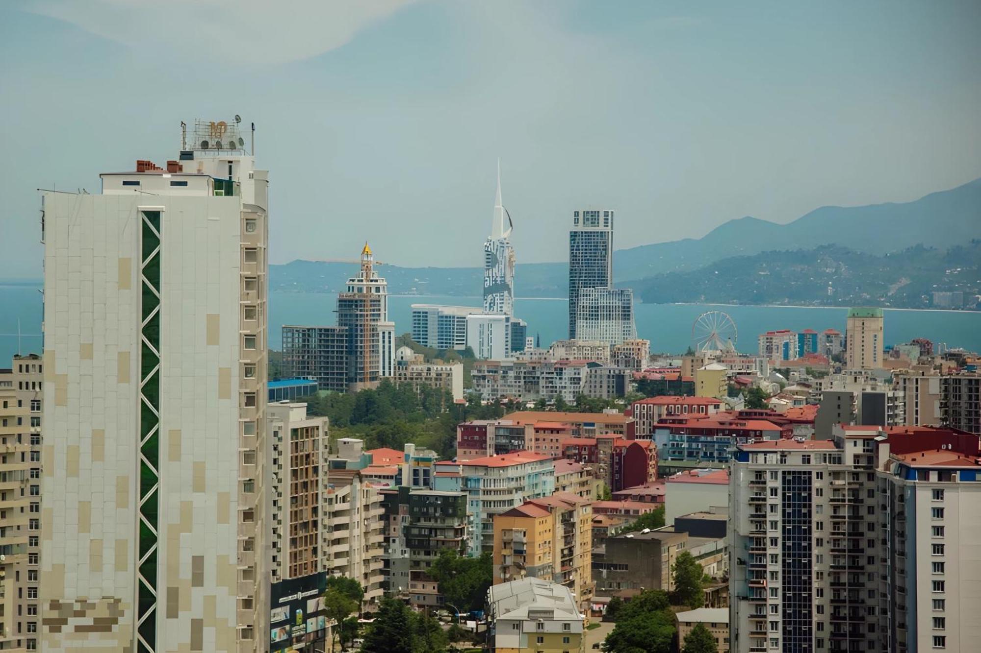 View From Above Orbi City Batumi Exterior photo